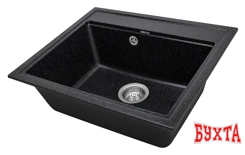 Кухонная мойка Gerhans A12 (черный) 3