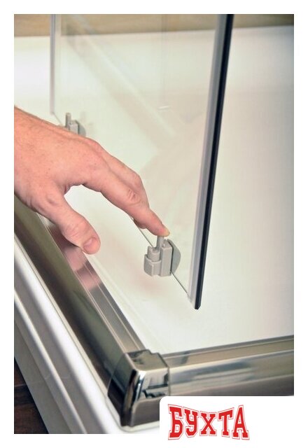 Душевая дверь Ravak Blix BLDP4 160 (серебристый/прозрачное) 4