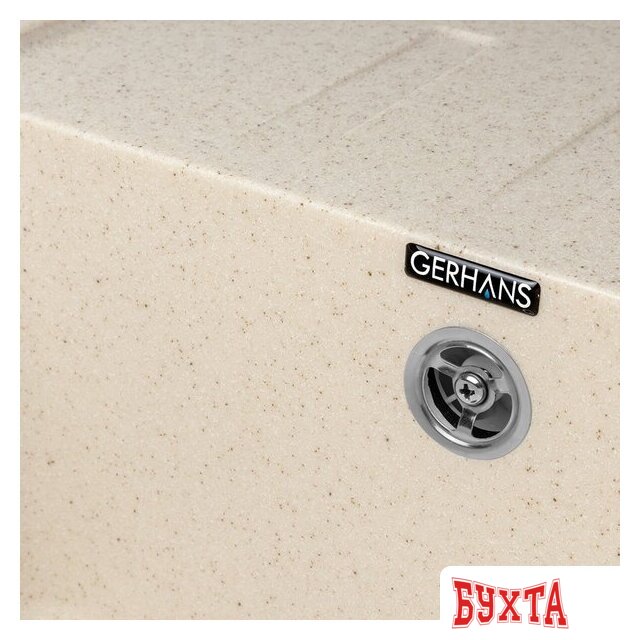 Кухонная мойка Gerhans B15 (бежевый) 5