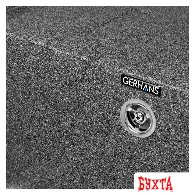 Кухонная мойка Gerhans B15 (графит) 5