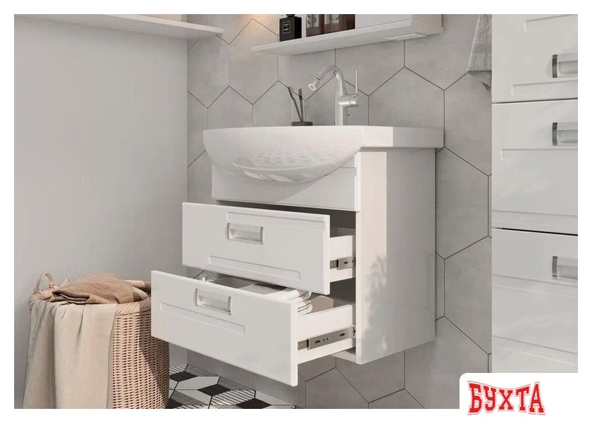 Мебель для ванных комнат Volna Тумба под умывальник Joli 60.2Y 4