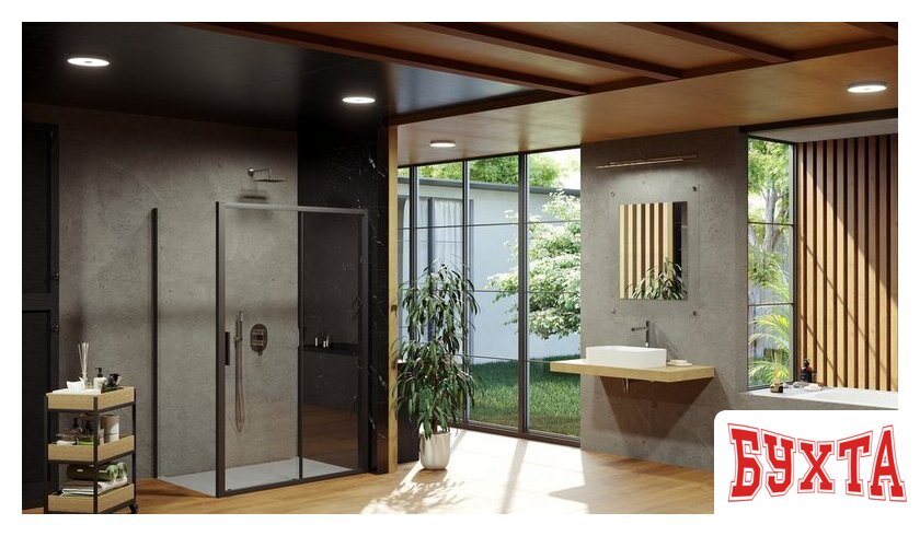 Душевая стенка Ravak BLSPS-90 X9BM70300Z1 4