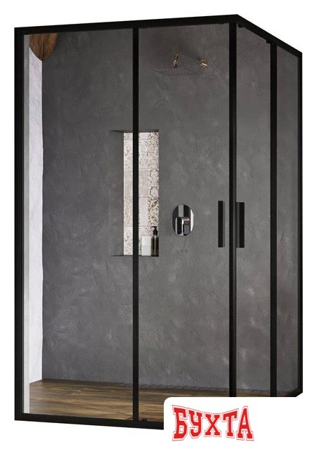 Душевая дверь Ravak BLSRV2K-100 X1XMA0300Z1 2