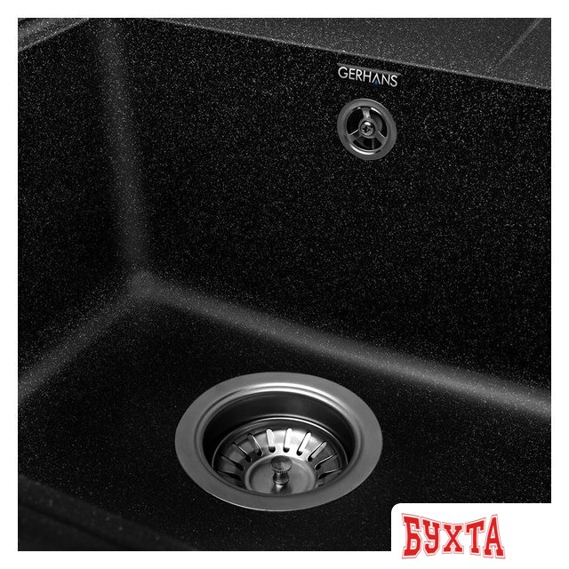 Кухонная мойка Gerhans B15 (черный) 4