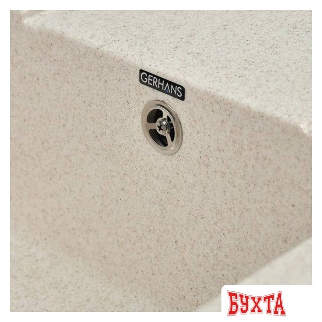 Кухонная мойка Gerhans В19 (бежевый) 4