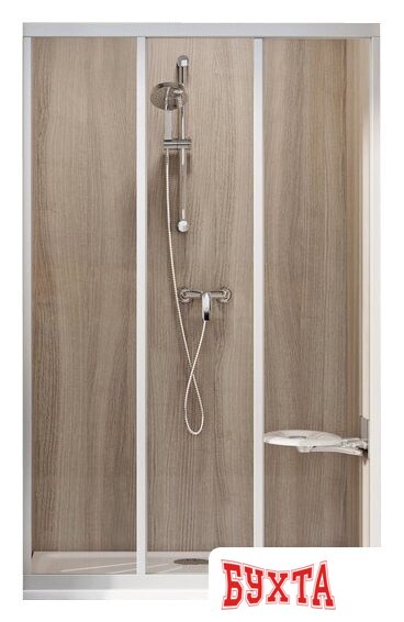 Душевая дверь Ravak Supernova ASDP3 - 80 (прозрачный/белый) 1