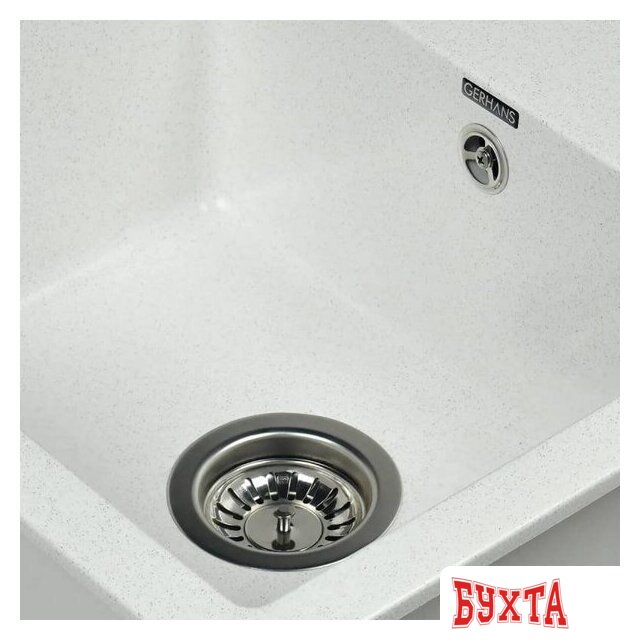 Кухонная мойка Gerhans В19 (белый) 3