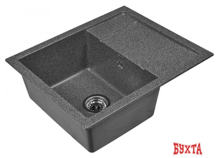 Кухонная мойка Gerhans В19 (графит) 2