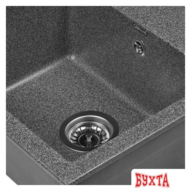 Кухонная мойка Gerhans В19 (графит) 3