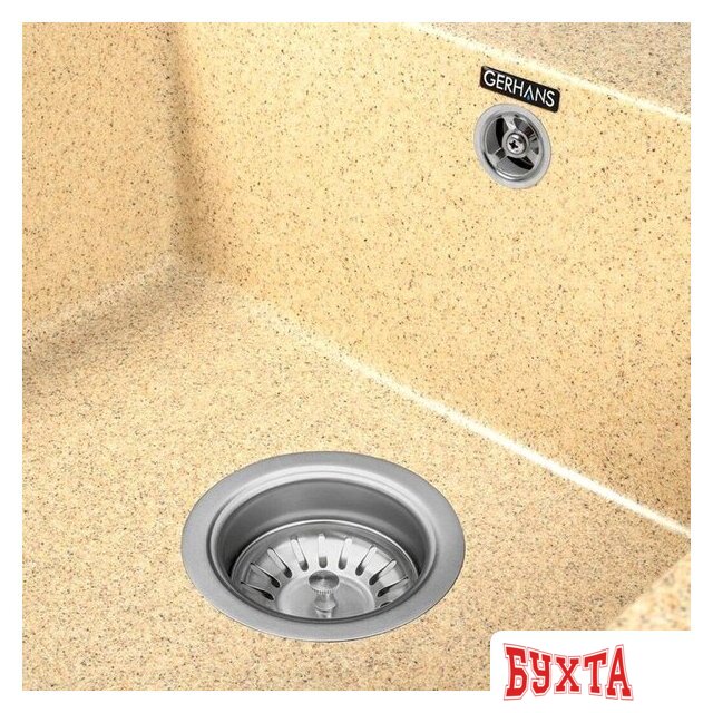 Кухонная мойка Gerhans В19 (песок) 2