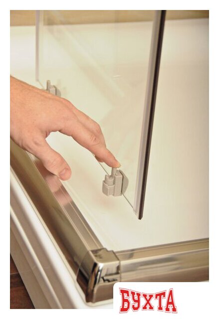 Душевой уголок Ravak Blix BLCP4 SABINA 90x90 (белый/прозрачное) 4