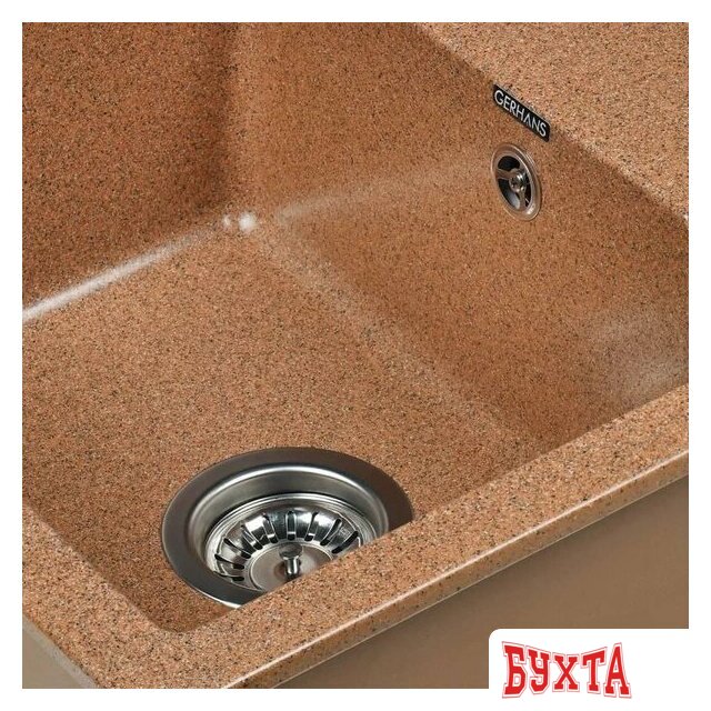 Кухонная мойка Gerhans В19 (терракот) 3