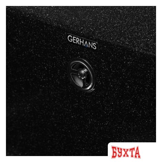 Кухонная мойка Gerhans В19 (черный) 5