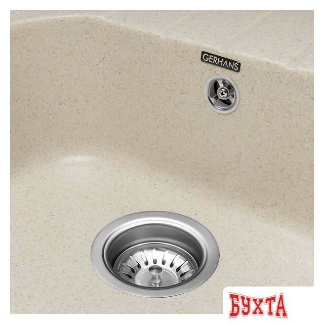 Кухонная мойка Gerhans B20 (бежевый) 4