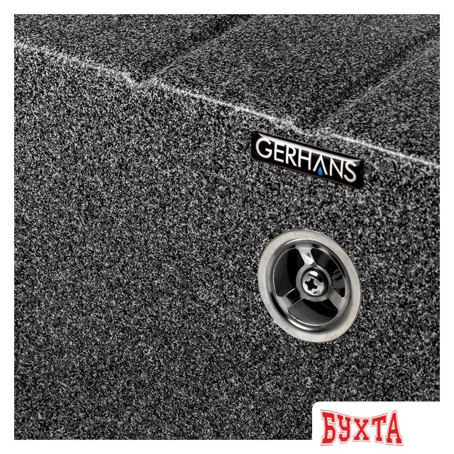 Кухонная мойка Gerhans B20 (графит) 5