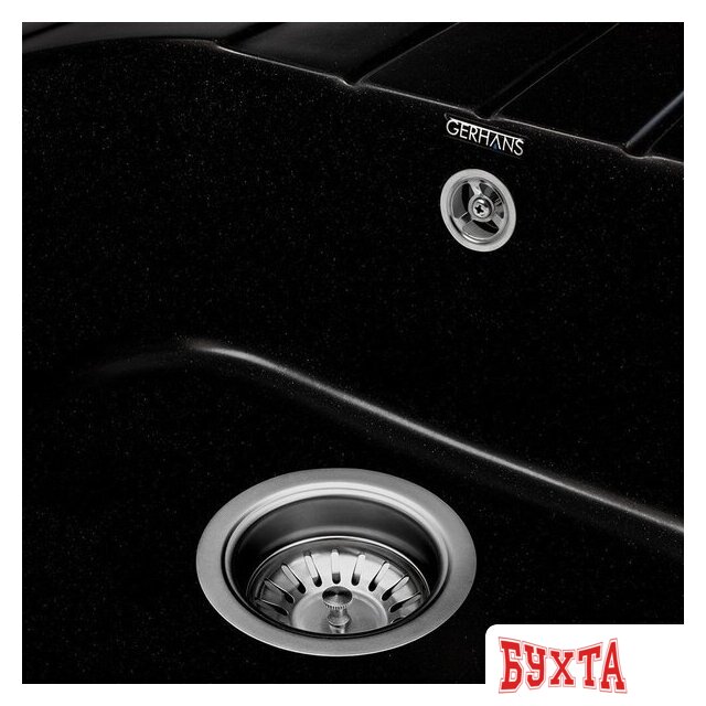 Кухонная мойка Gerhans B20 (оникс) 4
