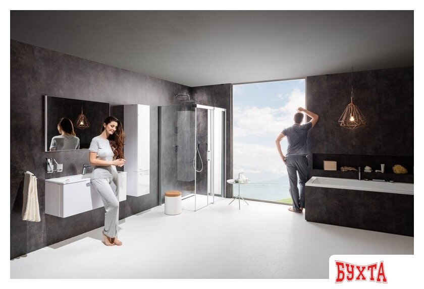 Душевой уголок Ravak Matrix MSDPS 100x100 правый (серебристый/прозрачное) 4