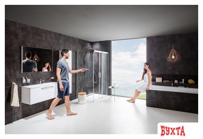 Душевой уголок Ravak Matrix MSDPS 100x80 правый (белый/прозрачное) 5