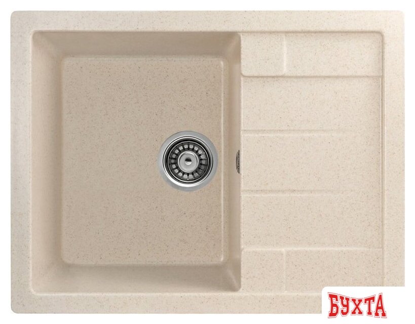 Кухонная мойка Gerhans B22 (бежевый)