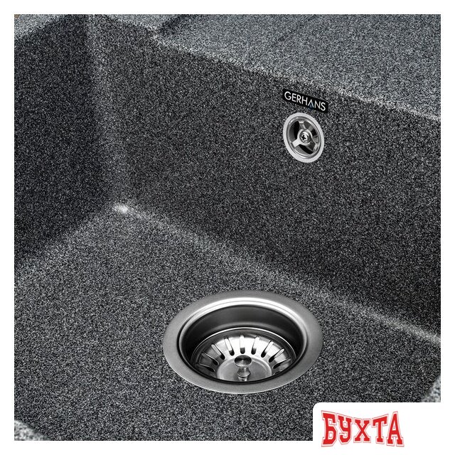 Кухонная мойка Gerhans B22 (графит) 4