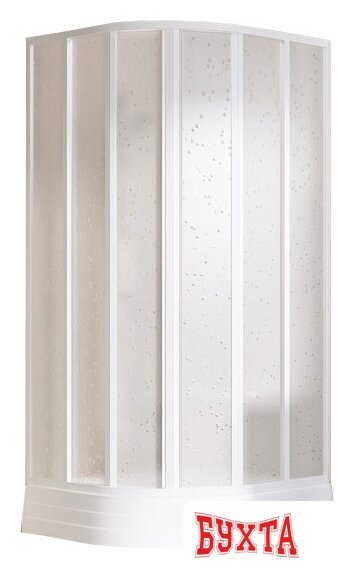 Душевой уголок Ravak Supernova SKKP6 - 90 (прозрачный/белый) 1