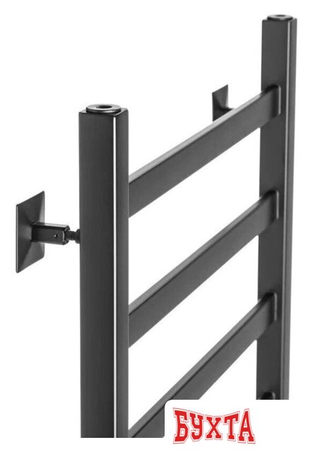 Полотенцесушитель Ростела Экспи Квадро V30 1/2" 7 перекладин 50x80 см (черный) 3