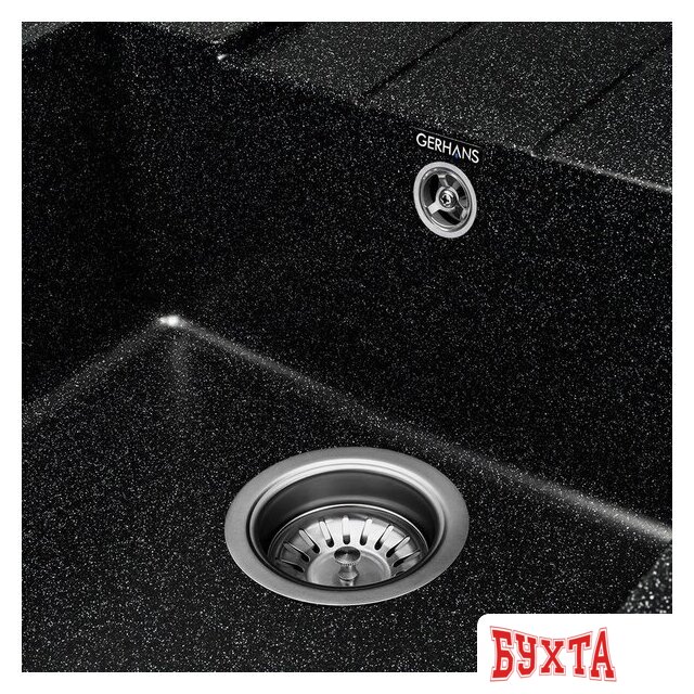 Кухонная мойка Gerhans B22 (черный) 4