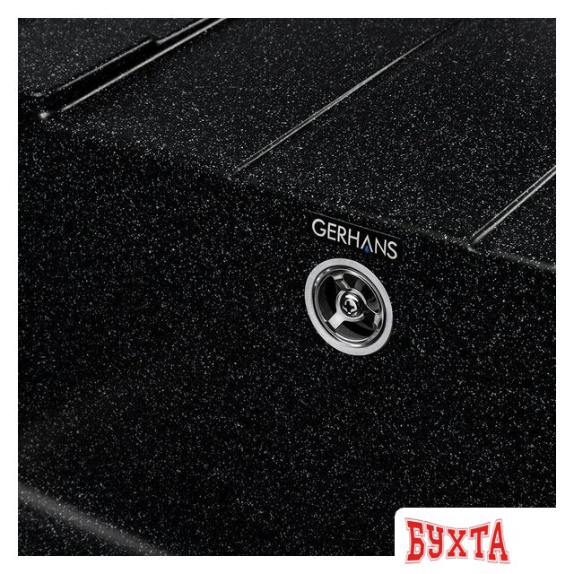 Кухонная мойка Gerhans B22 (черный) 5