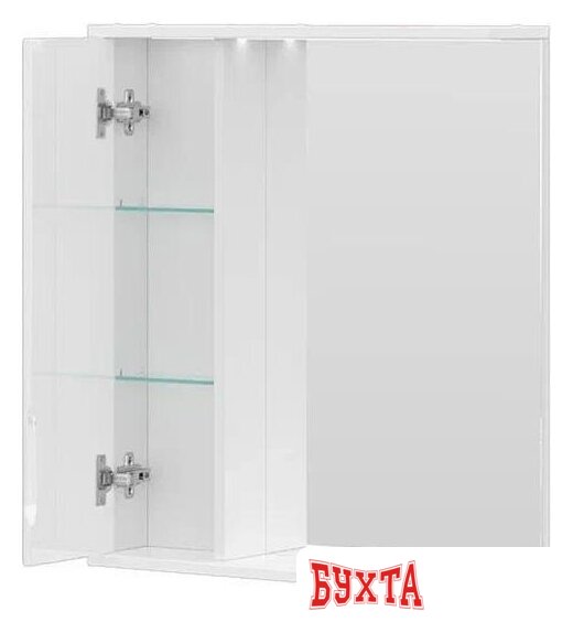 Мебель для ванных комнат Volna Шкаф с зеркалом Joli 50 левый 2