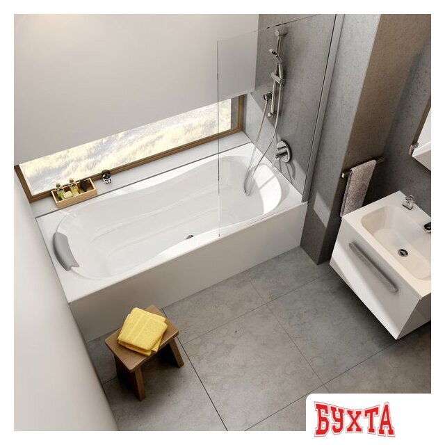 Ванна Ravak Campanula II 180x80 CB21000000 3