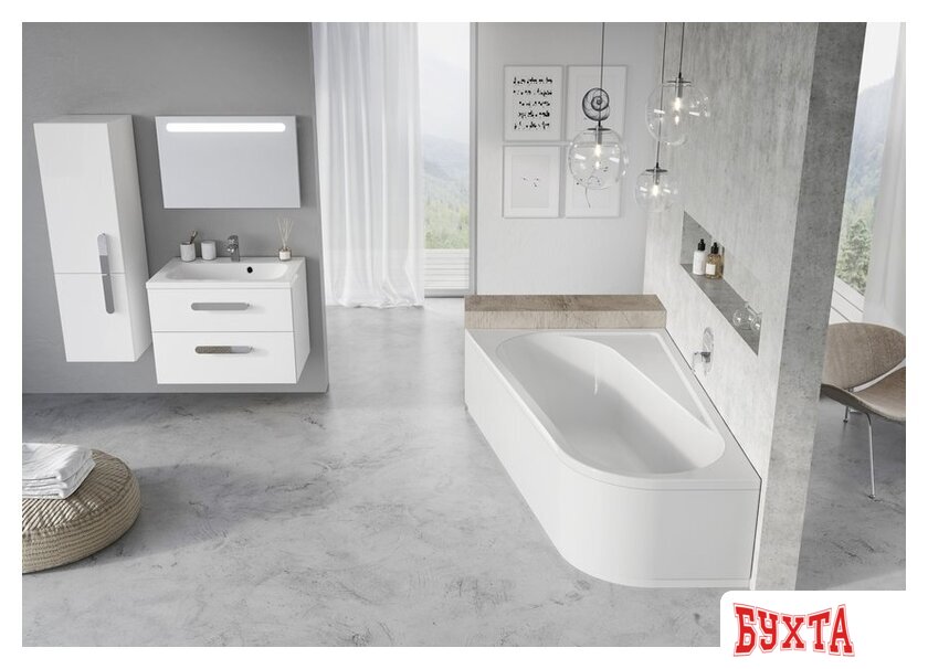 Ванна Ravak Chrome 160x105 левая 3