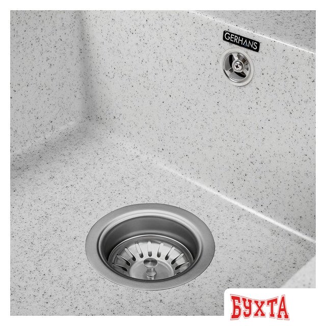 Кухонная мойка Gerhans B27 (серый) 4