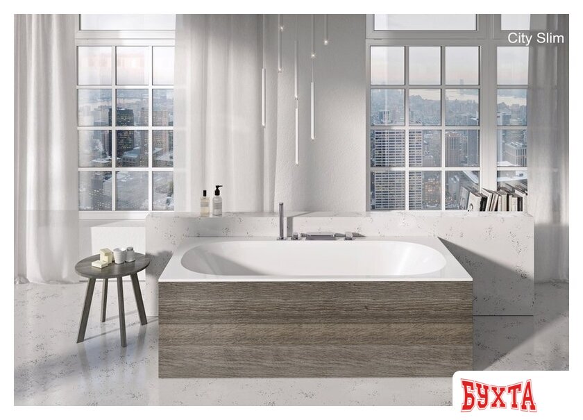 Ванна Ravak City Slim 180x80 2