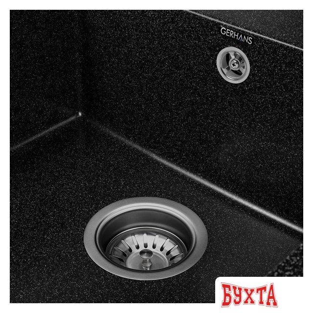 Кухонная мойка Gerhans B27 (черный) 4