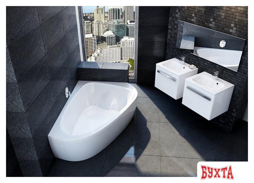 Ванна Ravak LoveStory II 196x139L C751000000 4