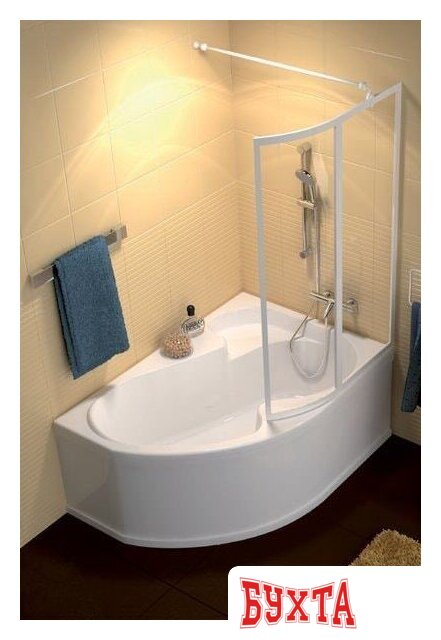 Ванна Ravak Rosa 140x105R CV01000000 3