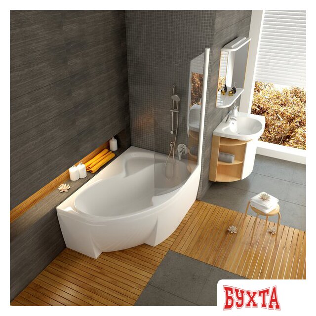 Ванна Ravak Rosa II 160 x 105 R [CL21000000] 2