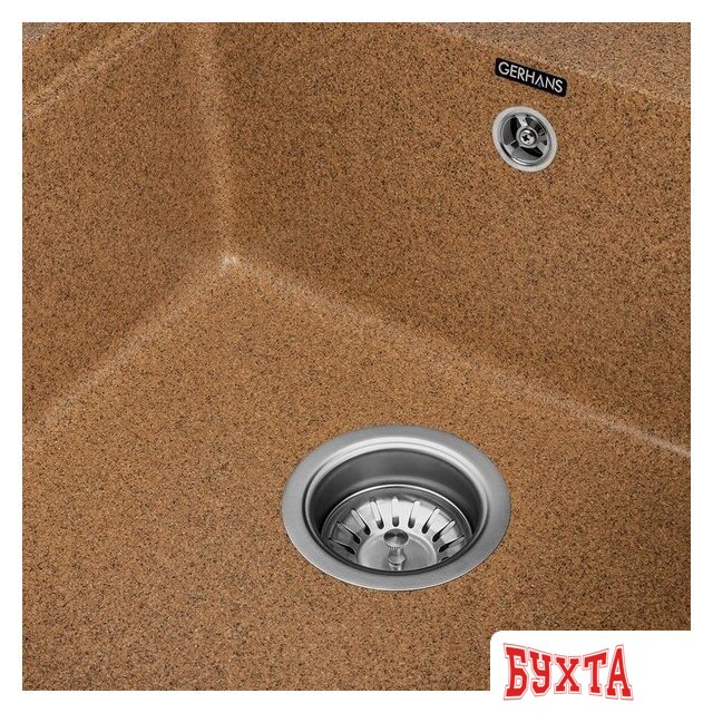 Кухонная мойка Gerhans B28 (терракот) 5
