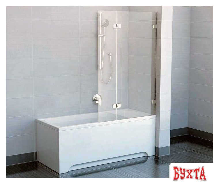 Фронтальный экран под ванну Ravak Chrome 170 2