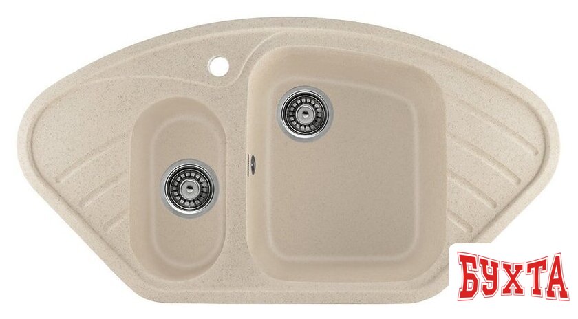 Кухонная мойка Gerhans E02 (бежевый) 1