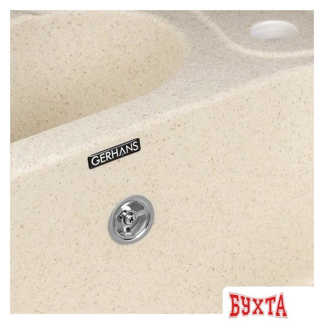 Кухонная мойка Gerhans E02 (бежевый) 5