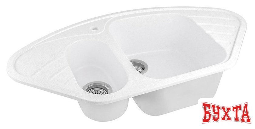 Кухонная мойка Gerhans E02 (белый) 3