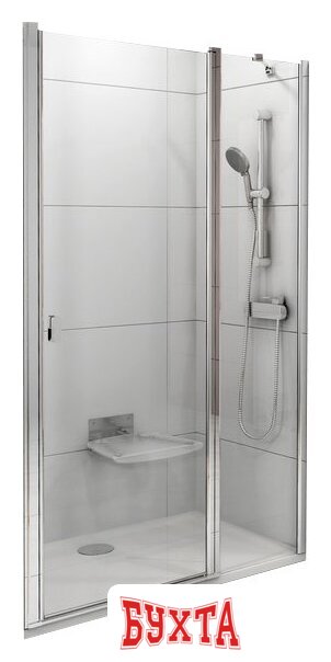 Душевая дверь Ravak Chrome CSD2 110 (серебристый/прозрачное) 1