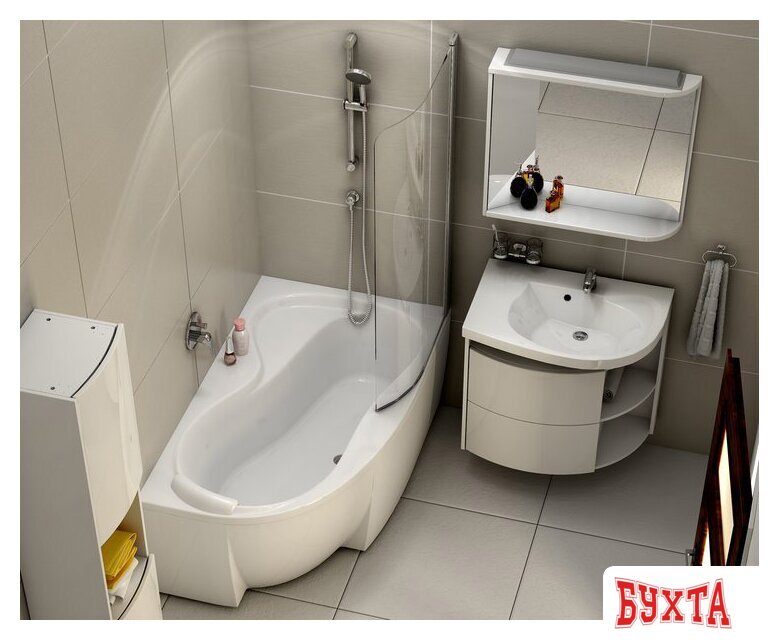 Смеситель без скрытого механизма Ravak Rosa-RS 061.00 [X070014] 2