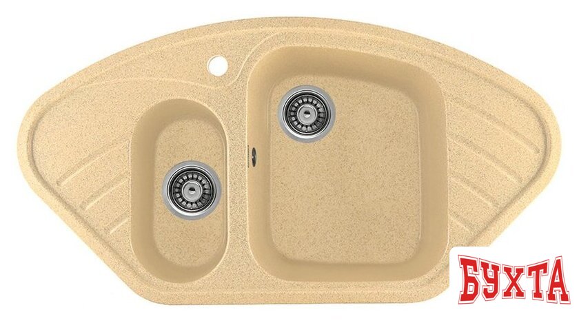 Кухонная мойка Gerhans E02 (песочный)