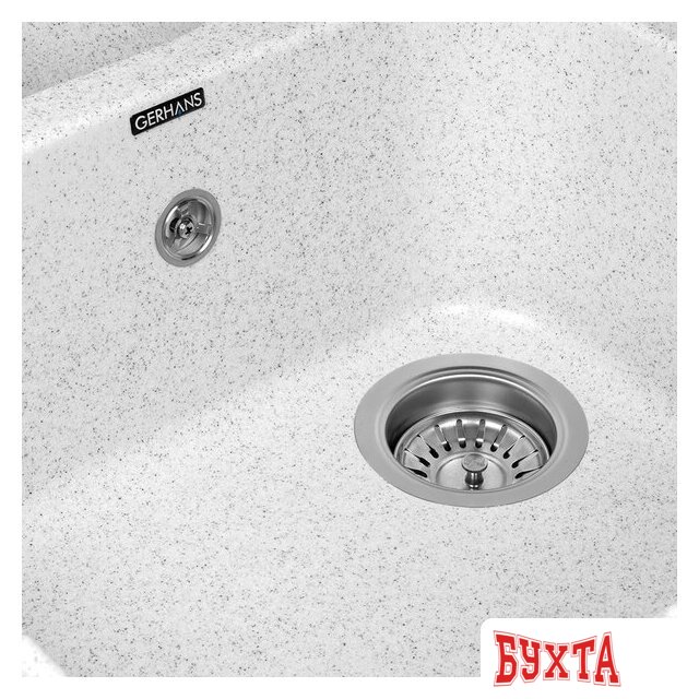 Кухонная мойка Gerhans E02 (серый) 4