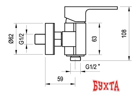 Смеситель Ravak Chrome-CR 032.00/150 [X070043] 4