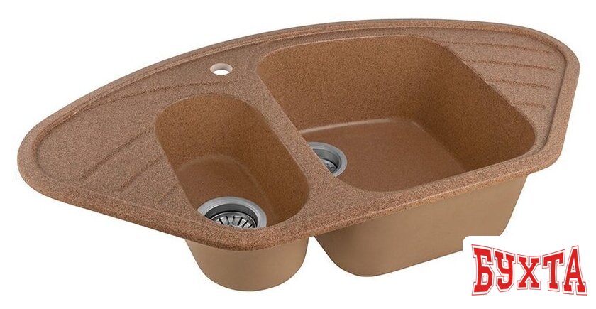 Кухонная мойка Gerhans E02 (терракот) 3
