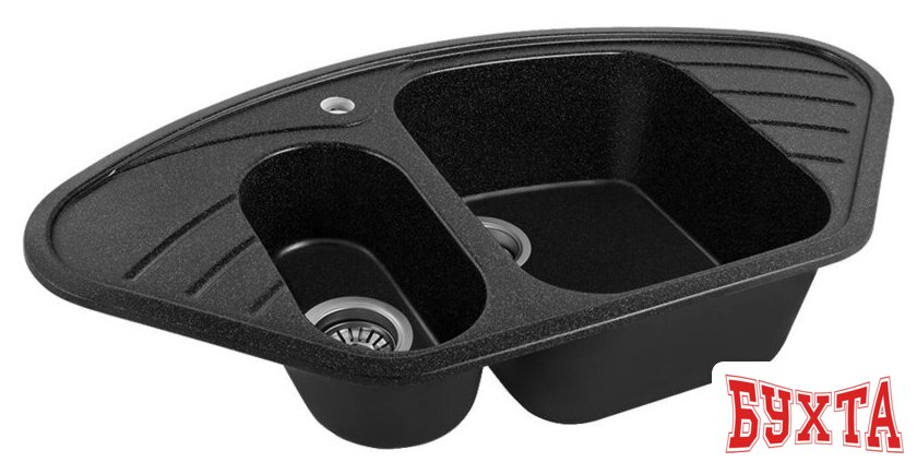 Кухонная мойка Gerhans E02 (черный) 3