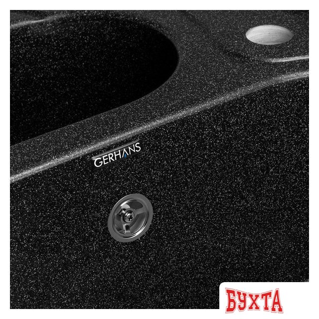 Кухонная мойка Gerhans E02 (черный) 5